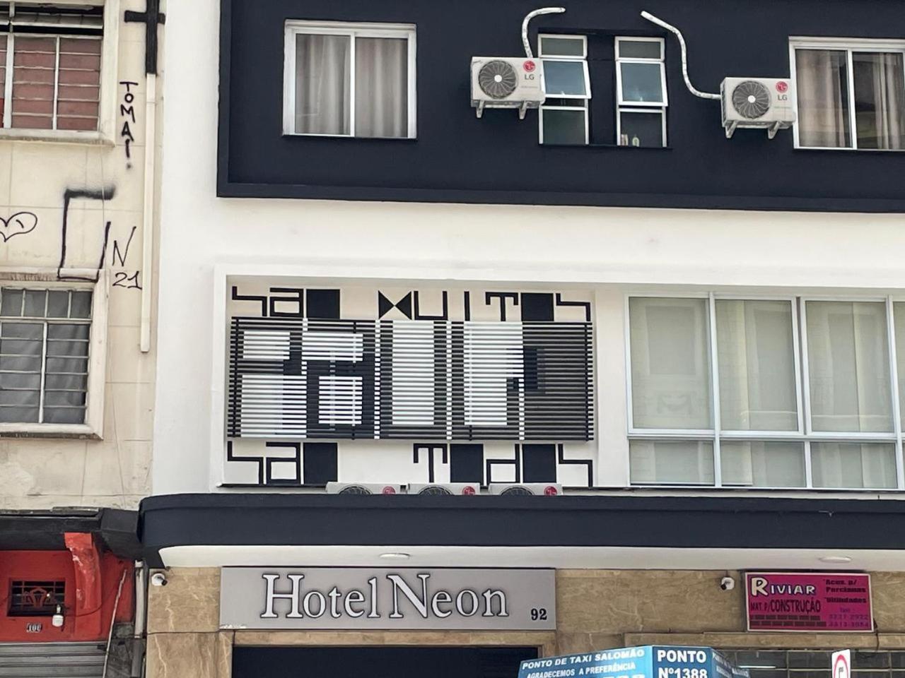 Hotel Neon - Proximo A 25 De Marco, Bom Retiro E Bras, A 2Min Do Mirante Sampa Sky E Pista De Skate Anhangabau Сан-Паулу Екстер'єр фото